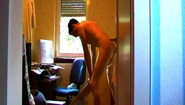Fleshlight Pussy Stand Fuck Masturbation in Front of Window