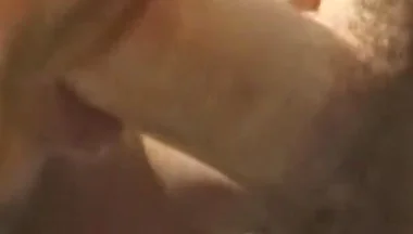 Deep Rimming Tgirl Ass on Balcony Throbbing Cock Sucked Sloppy