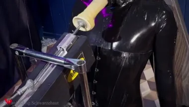 Rikki Drone Training Steel Plug, Vibrating Toys, Gas Mask & Intense Sensory Overload