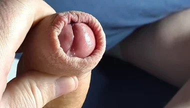 Solo Cumshot, After a Long Day, White Socks, Uncut POV