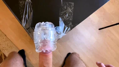 Sex Toy on Table Orgasm After Dirty Talks