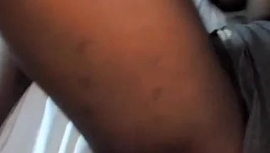 Ebony Guy Taking Two Massive Dick as We Handled Himwell