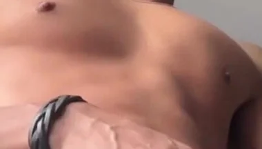 Young Man Cums on Her Hand