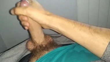 The Milk of This Chubby Cock, Slowly Shoots Her Sweet and Thick Nectar
