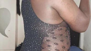 Jerking off My Dick with My Lingerie