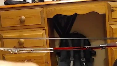 Self Bondage Breath Play and Spanking