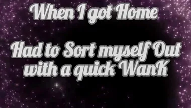 Walk and Wank