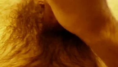 Solo Male Cumshot on Hairy Belly