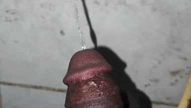 Indian Boy Daily Routing by Private Bathroom