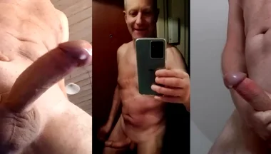 Nico Cums Hard on Split Screen Watching Selfie