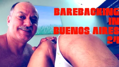 Stepdaddy Chris Barebacking in Buenos Aires 24