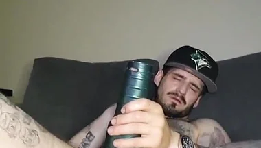 Young Hot Stud and His Fleshlight Part 3