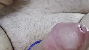 Close up Edging and Cum