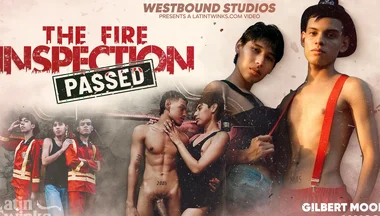 Gilbert Moon Can't Afford to Close His Club, so He Pays Firefighter Maicol with a Blowjob and His Ass
