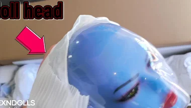 Sex Doll Unboxing ASMR and Rubbing Tits