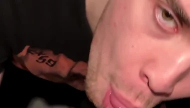 On His Knees