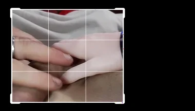 Tina Jerking off My Dick - French Manicure Nails Fetish