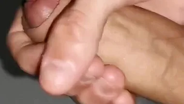 A Very Powerful Stream From a Large Penis