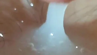 Deep Navel Turns Into a Reservoir of Cum.