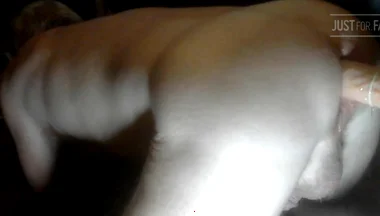 Thrusting Big Dildo Fucking My Ass