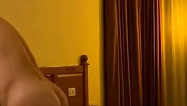 Young Asian Twink Rides Raw in Hotel Room