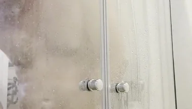Wet Shower of a Muscular Daddy