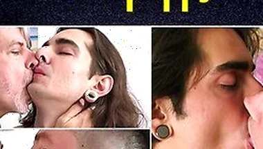 Collection Of Adventurous Men Delving Into Their Partners Delightful Kisses - Leo Blue