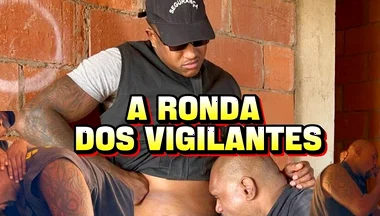 Security Guards Having Sex After the Patrol in the Building