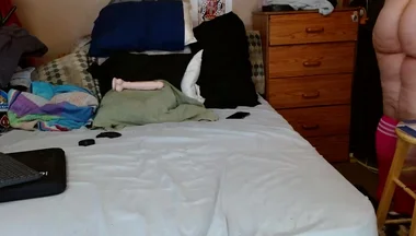Obese Pig Sissy Cant Get His Tiny Dick Hard