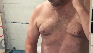 Before the Fight - Silver Stepdaddy Boxer POV