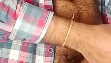 Black Cock Was Masturbated Hard and the Cock Was Heated with Spit and Hot Cumshot