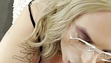 Sexy Shemale Makes a Big Black Cock Loves Her Wet Mouth