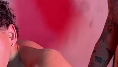 Big Dick Papi Muscle Latin Stud Azael Maluma Fucks Cute Twink Bareback