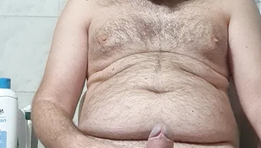 Naked in Bathroom