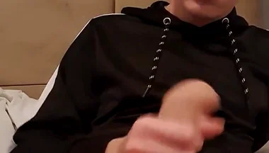 Skinny Young Lad in White Tight Boxers