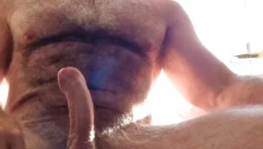 Hairy Muscle Stepdad Jerks off