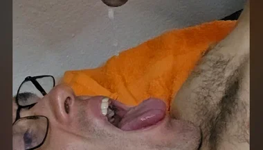 POV Cumswallow Slave Dripping Warm Cum