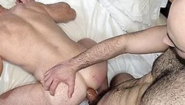 Diego Ferreira Barebacks Eager Leo Redwood In Wild Debut Fuckfest - Leo Wild And Blake Mason