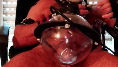Cigar, Big Pipe, Ball Stretching and Balls/cock Pumping