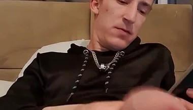 Wanking to Gay Porn