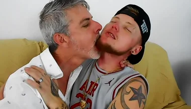 Hot Gay Kissing with Jc & Richard