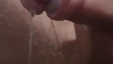 Dripping Cock to Orgasm by E-stim