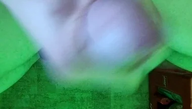 Cumming Under the Desk