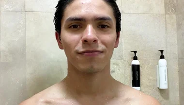 Flexing My Muscles in the Showers