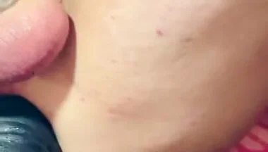 Pinky Stockings Dildo Ride