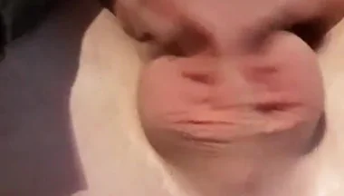 Jerking off From Above
