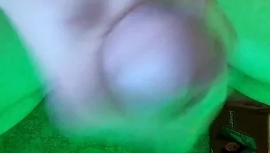 Cumming Under the Desk