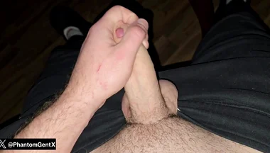 Dominant Phantomgentx’s Hot Cock Gets Slowly Hard and Primed to Burst