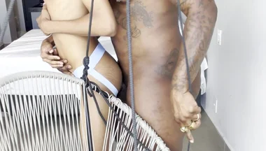 Sexy Brazilain Twink Getting Fucked by Big Black Cock