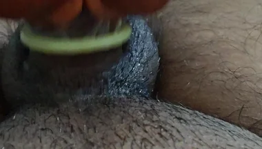 Enjoing with girl friend at home